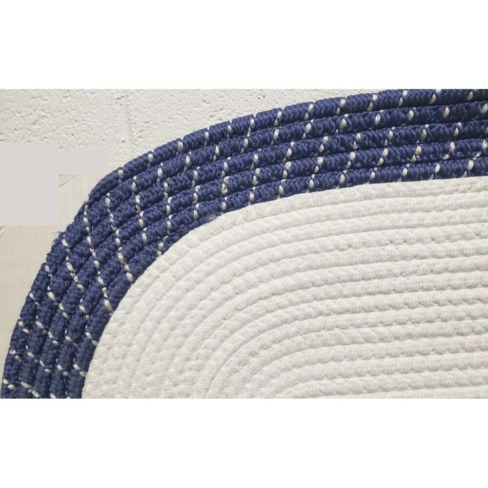 Oval Braided Kitchen Accent Rug (18
